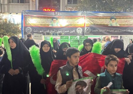 رشت در شب خونخواهی؛ وقتی پرچم حسین(ع) دل‌ها را به هم گره زد