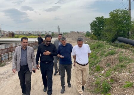 بازدید میدانی شهردار رشت از روند اجرایی خیابان شهید سلیمانی(ژ۵) و تقاطع عرفان