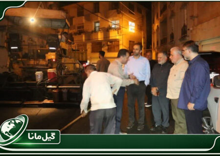 بازدید بامدادی بازرس کل گیلان از آسفالت‌ریزی رشت؛ صیانت از حقوق شهروندان اولویت است