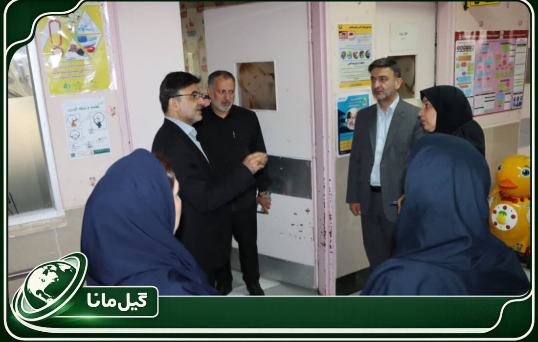 پس از حاشیه‌های فضای مجازی؛ بازدید سرزده بازرس کل گیلان از بیمارستان بندرانزلی